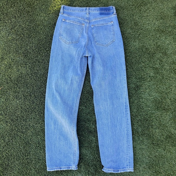 Abercrombie & Fitch Light Blue Straight Jeans - Picture 4 of 4